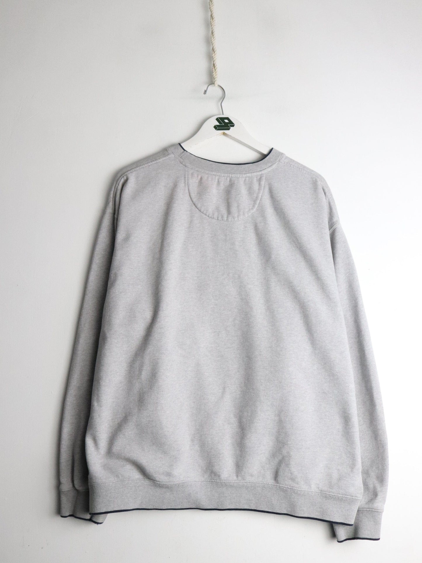 U.S.A. Sweatshirt Mens XL Grey Flag from propervintagecanada