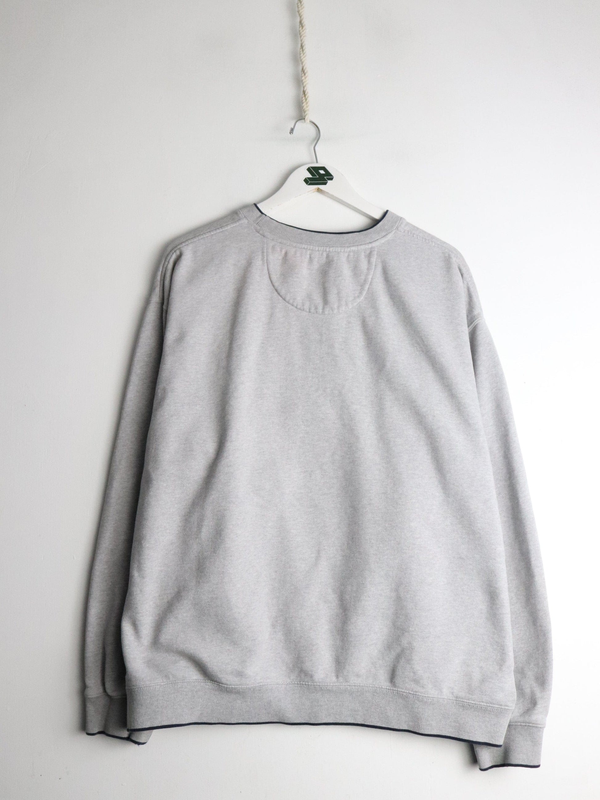 U.S.A. Sweatshirt Mens XL Grey Flag from propervintagecanada