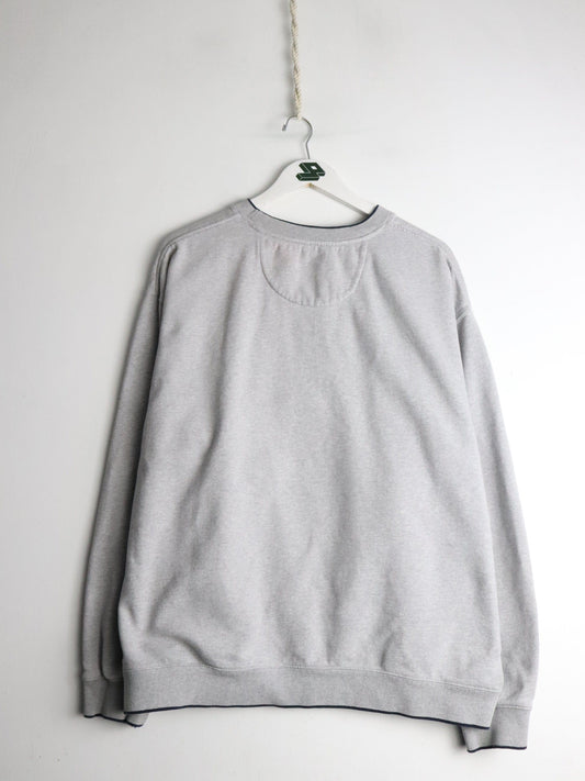 U.S.A. Sweatshirt Mens XL Grey Flag from propervintagecanada