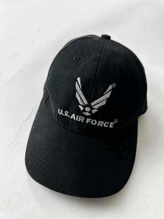 U.S. Air Force Hat Cap Black Strap Back