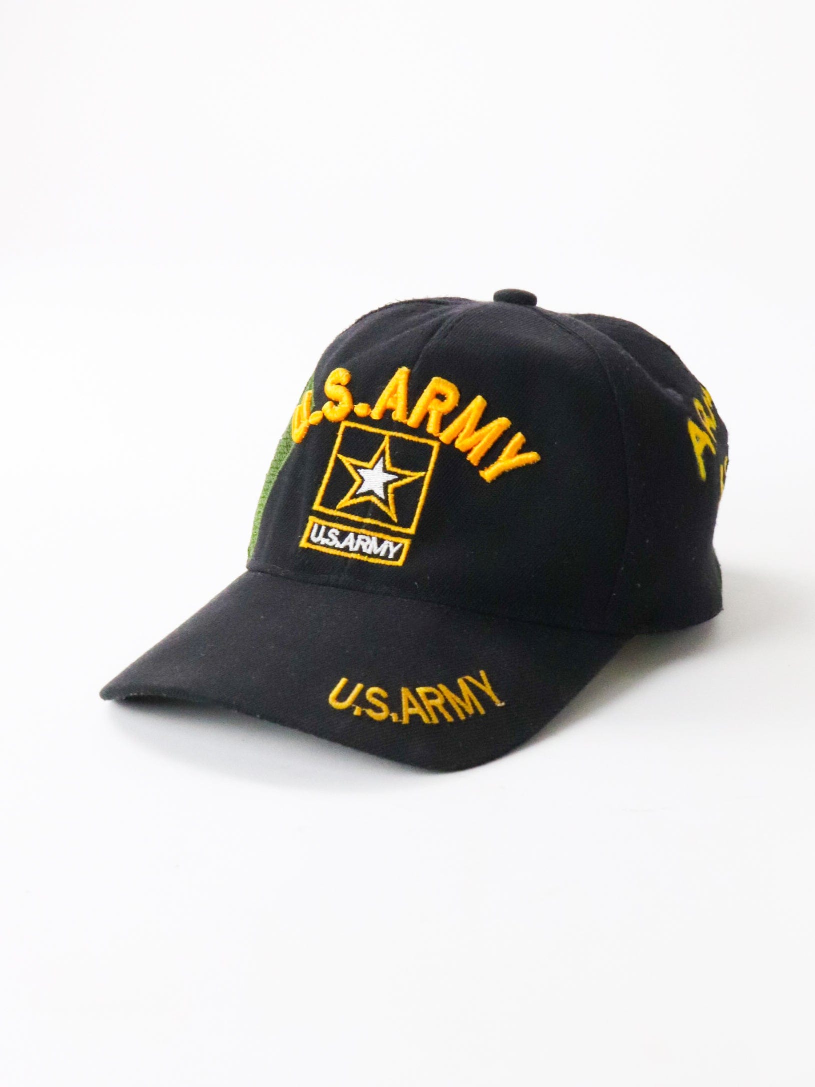 U.S. Army Hat Cap Adult Black Strap Back