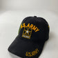 U.S. Army Hat Cap Adult Black Strap Back