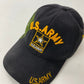 U.S. Army Hat Cap Adult Black Strap Back