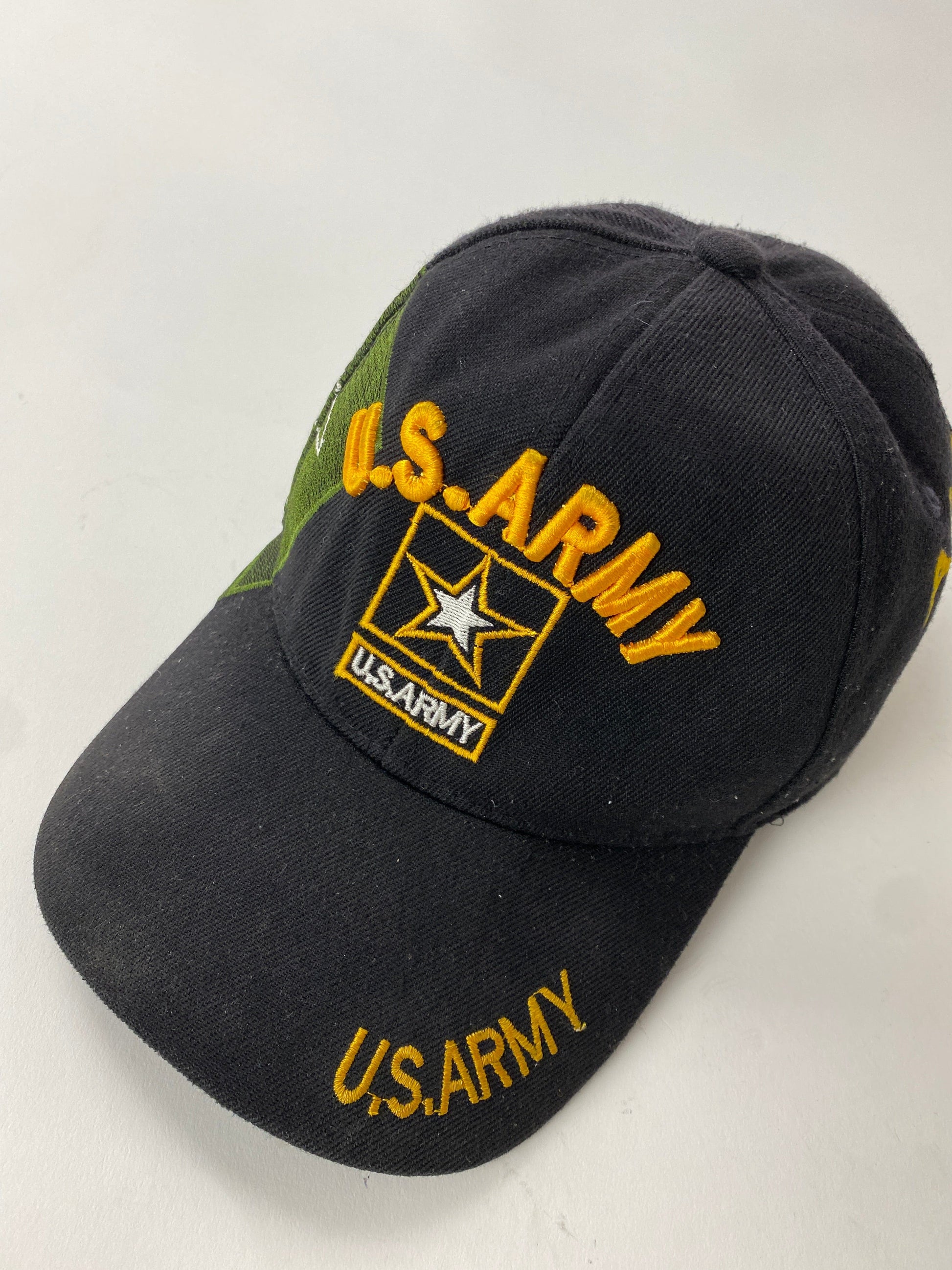 U.S. Army Hat Cap Adult Black Strap Back