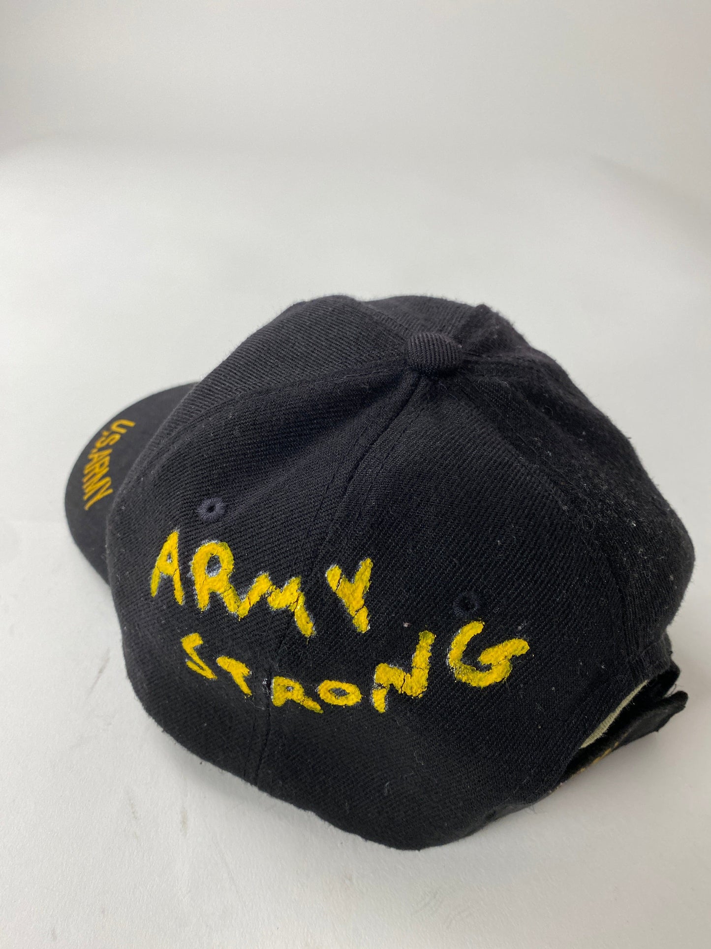 U.S. Army Hat Cap Adult Black Strap Back
