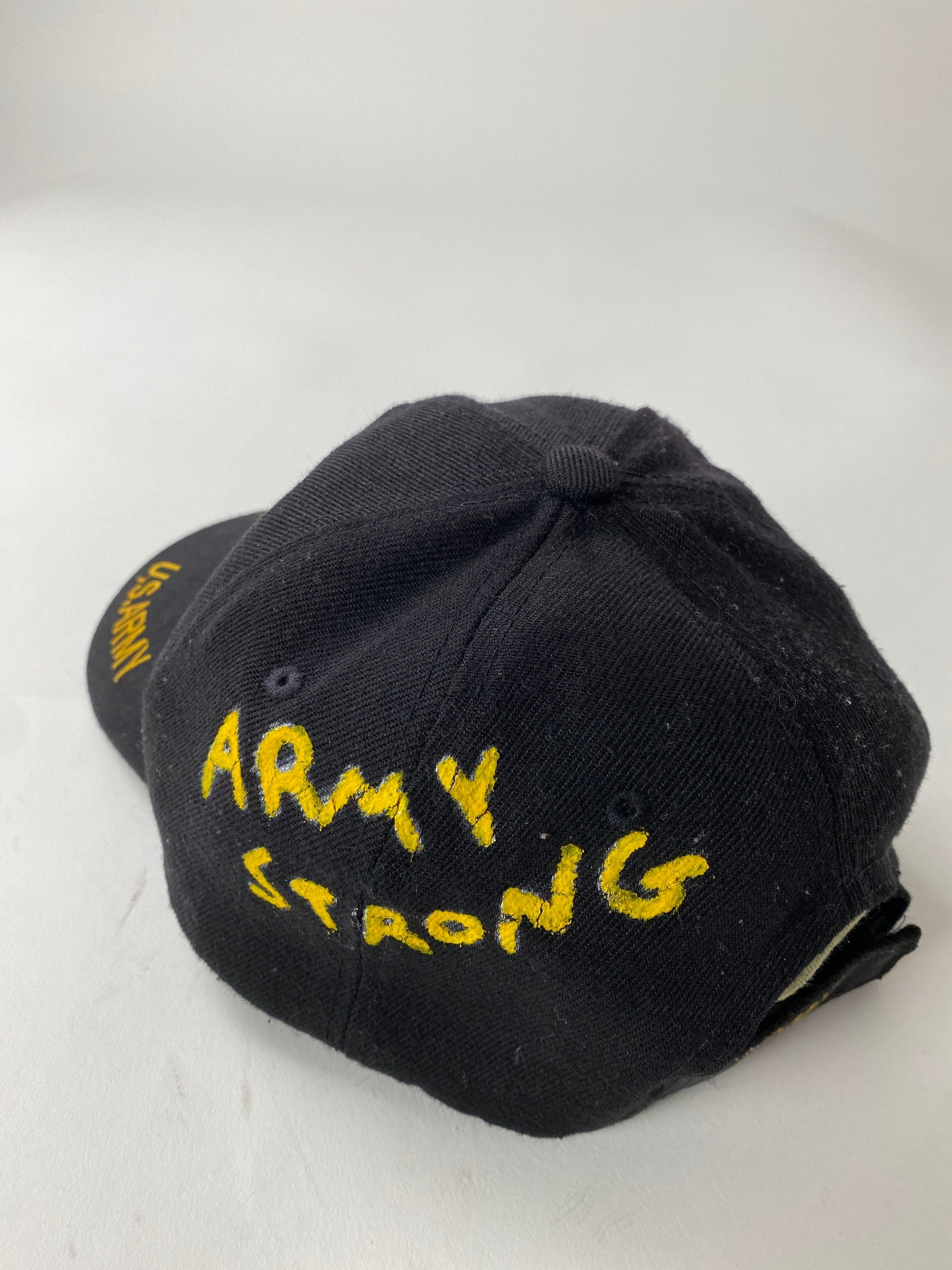 U.S. Army Hat Cap Adult Black Strap Back