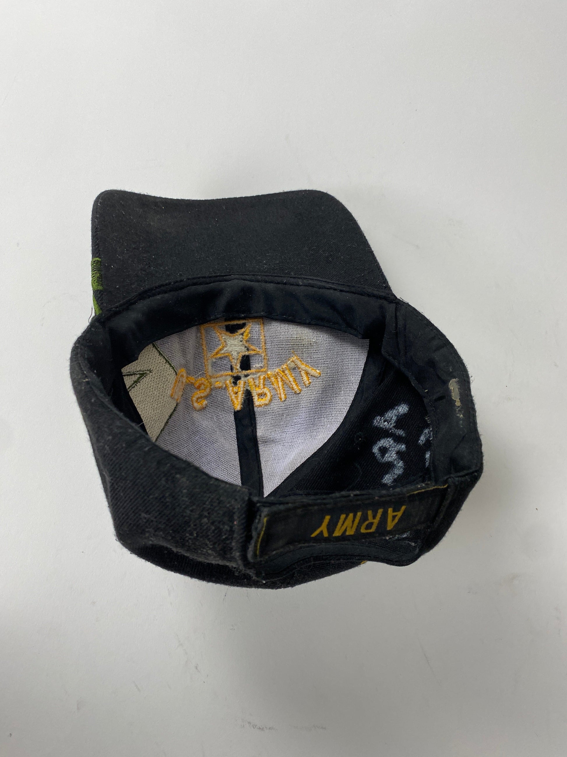 U.S. Army Hat Cap Adult Black Strap Back