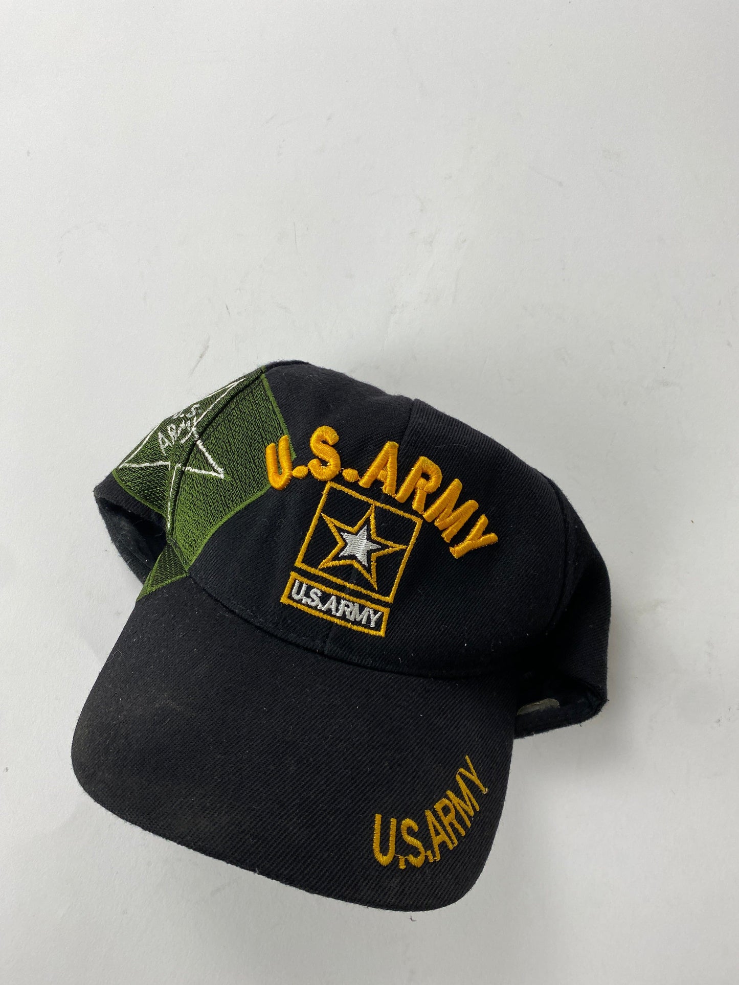 U.S. Army Hat Cap Adult Black Strap Back