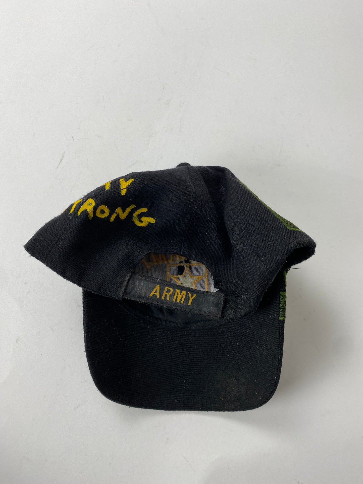 U.S. Army Hat Cap Adult Black Strap Back