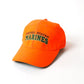 U.S. Marines Hat Cap Adult Orange Snap Back