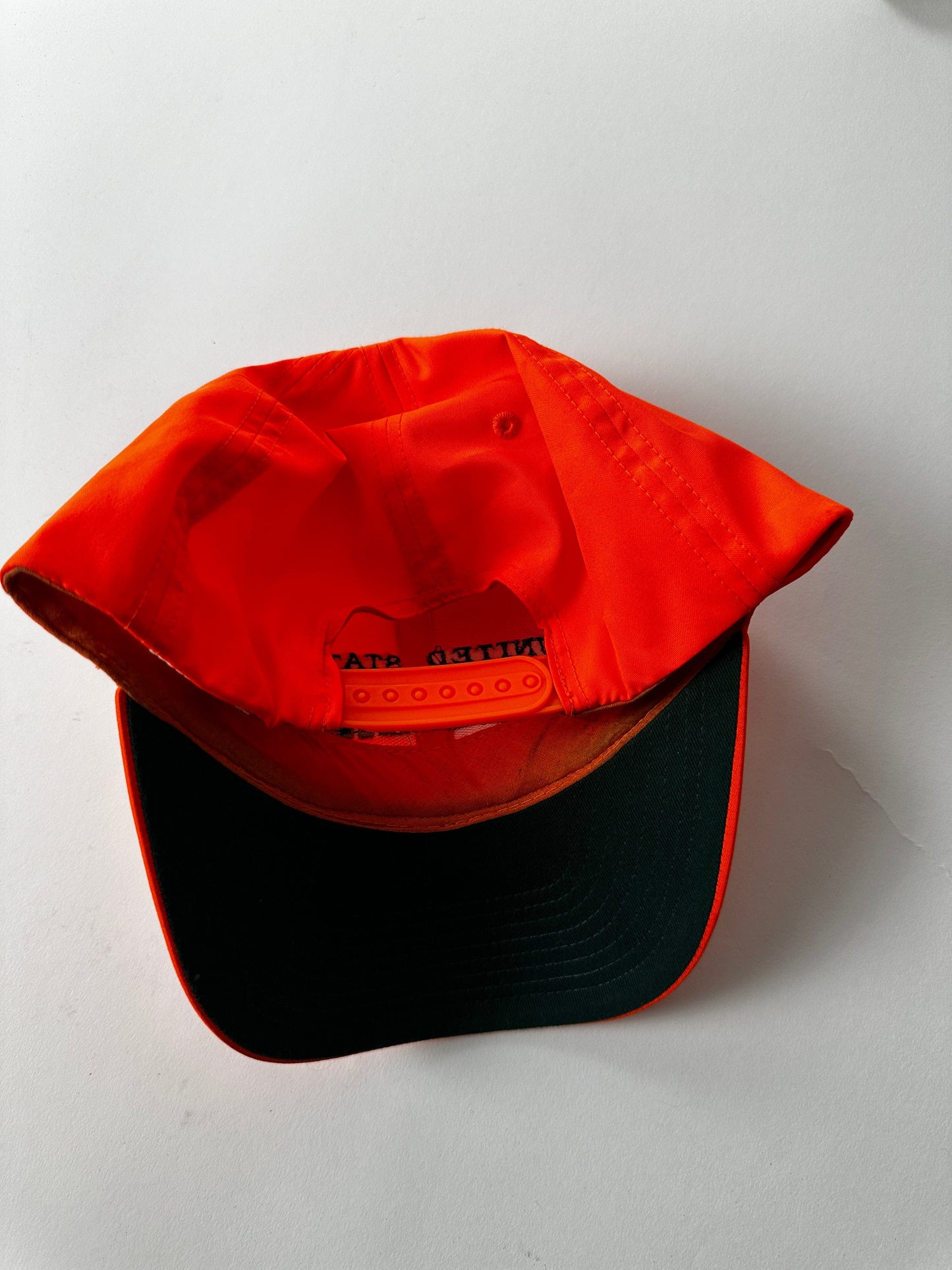 U.S. Marines Hat Cap Adult Orange Snap Back