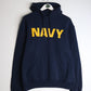 U.S.Navy Sweatshirt Mens Medium Blue Hoodie from propervintagecanada