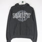 U.S. Navy Sweatshirt Mens Small Grey Champion Hoodie