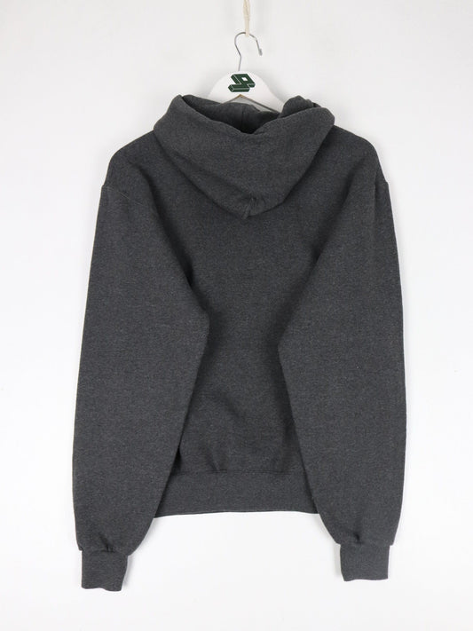 U.S. Navy Sweatshirt Mens Small Grey Champion Hoodie