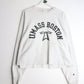 UMASS Boston Sweatshirt Adult Large Cropped Grey Champion Reverse Weave from propervintagecanada
