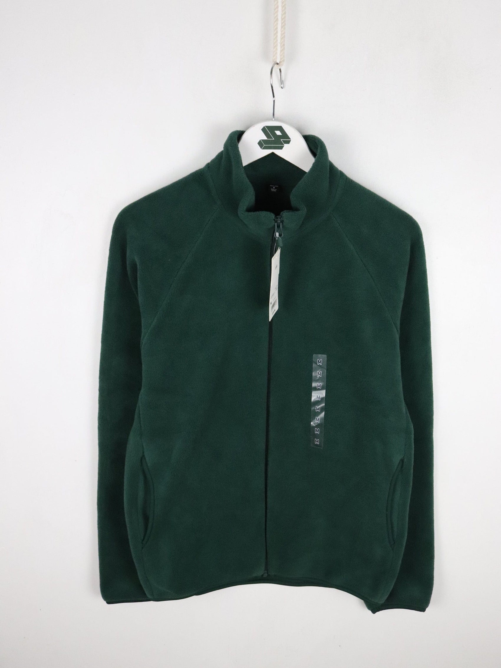 Uniqlo Sweatshirts & Hoodies Uniqlo Fleece Sweater Mens Medium Green