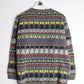 United Colors of Benetton Sweater Youth L/XL Grey Wool Blend Knit from propervintagecanada