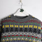 United Colors of Benetton Sweater Youth L/XL Grey Wool Blend Knit from propervintagecanada