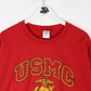 United States Marine Corps Sweatshirt Mens Large Red