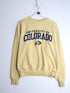 University of Colorado Sweatshirt Mens Medium Yellow from propervintagecanada