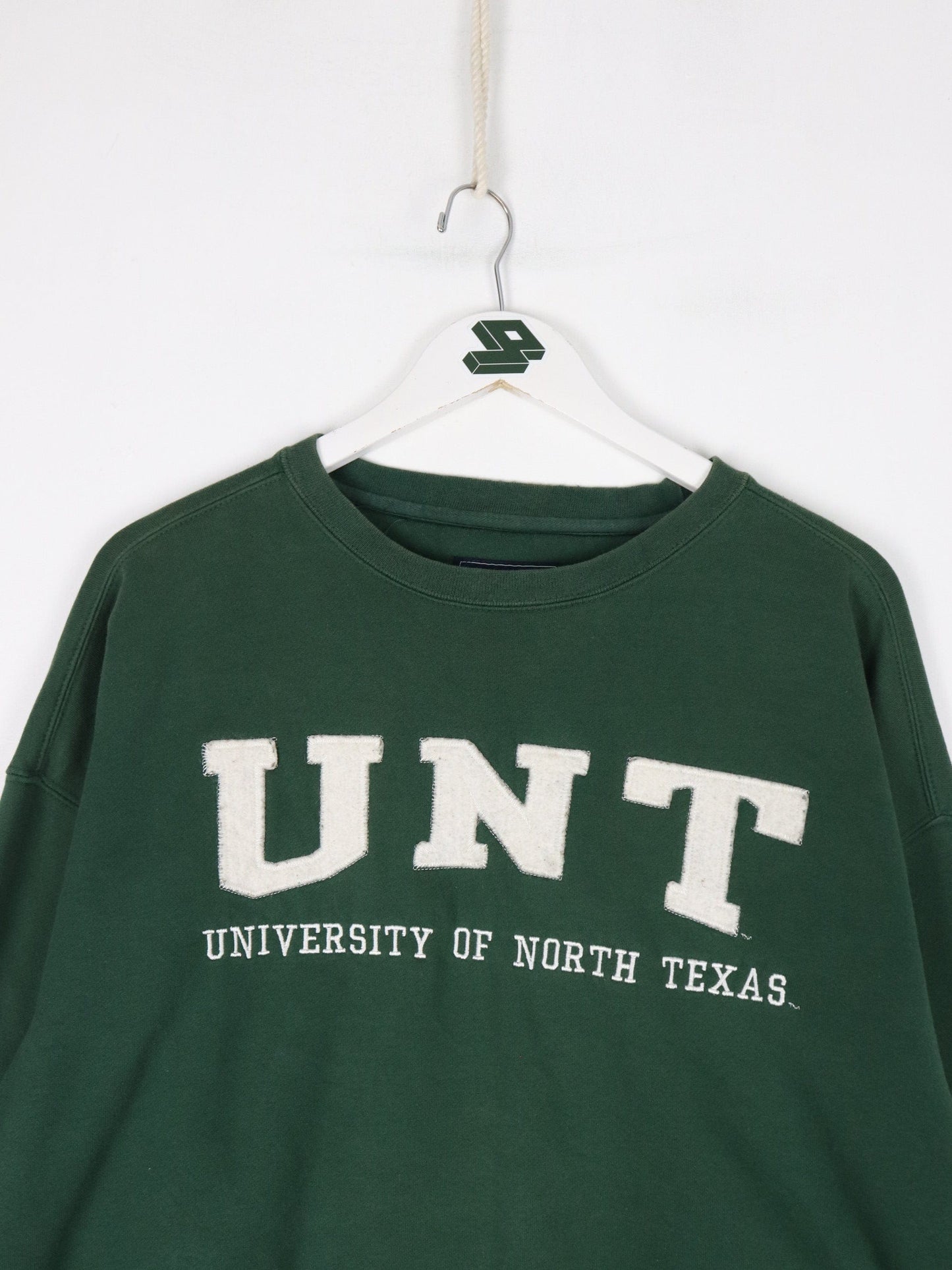 University of North Texas Sweatshirt Mens XL Green College