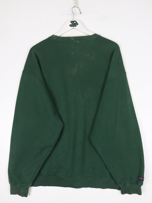 University of North Texas Sweatshirt Mens XL Green College