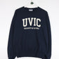University of Victoria Sweatshirt Mens Small Blue College Champion from propervintagecanada