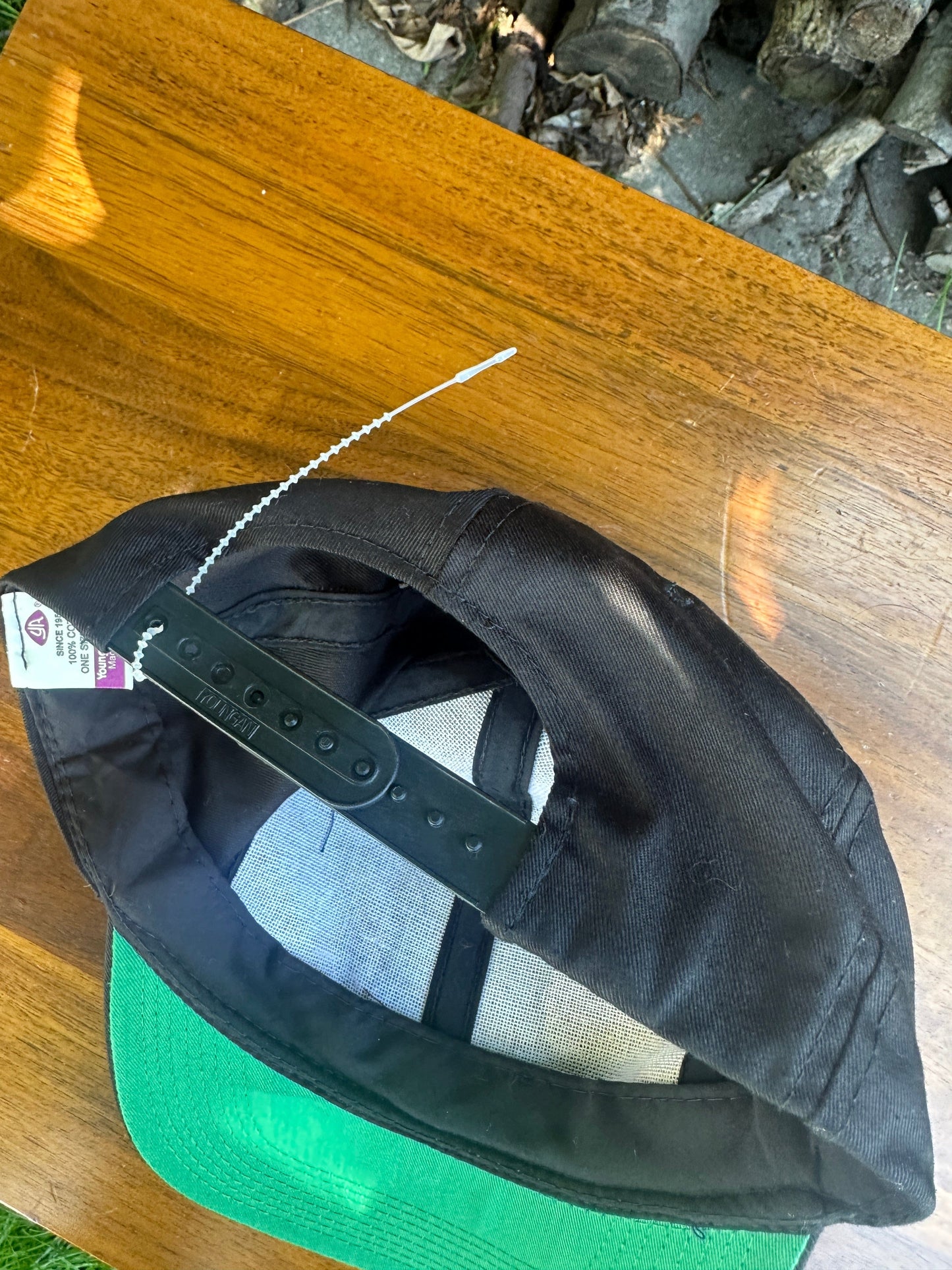 USA Special Agent Hat Adult Black Snap Back from propervintagecanada