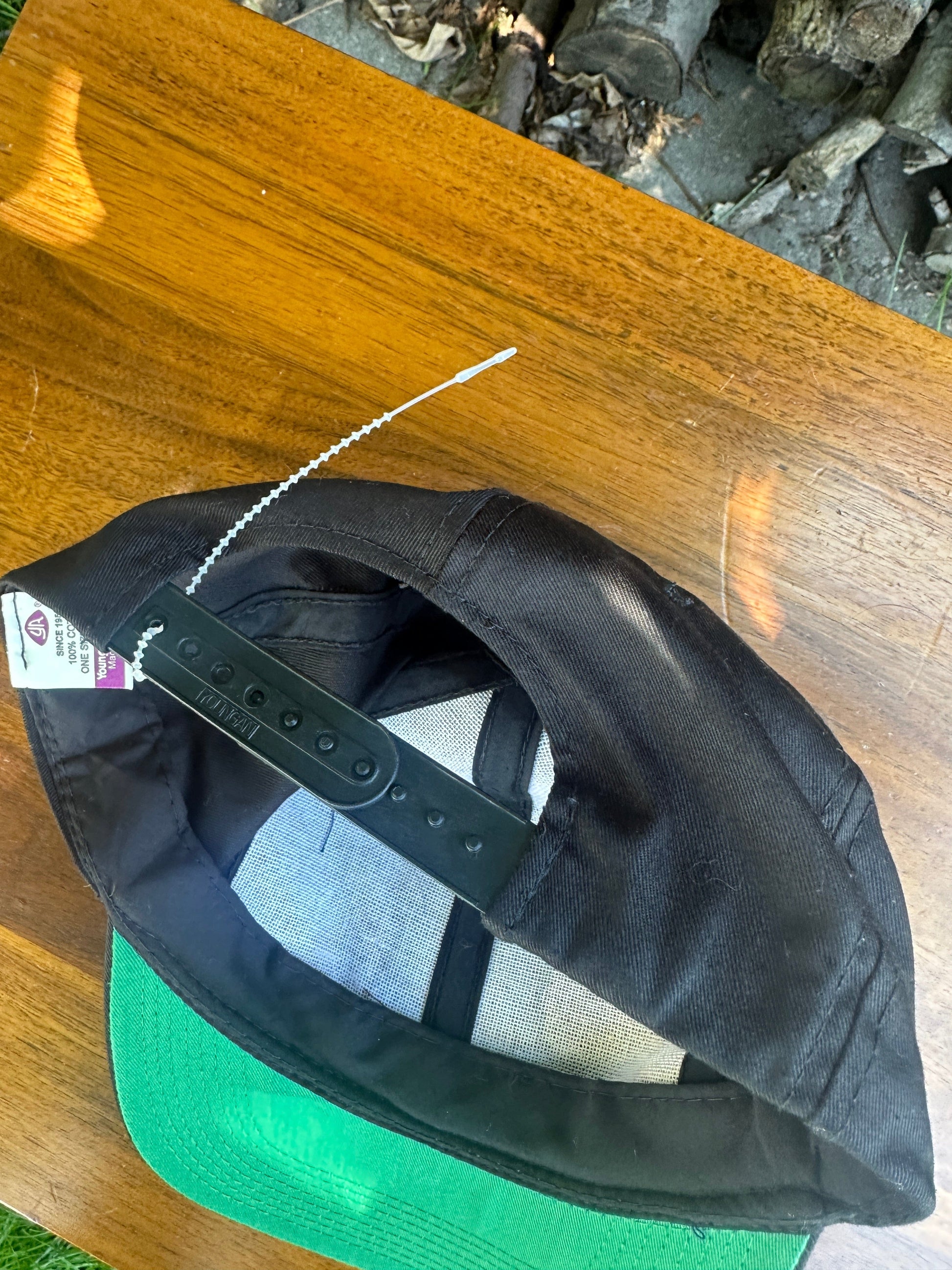 USA Special Agent Hat Adult Black Snap Back from propervintagecanada