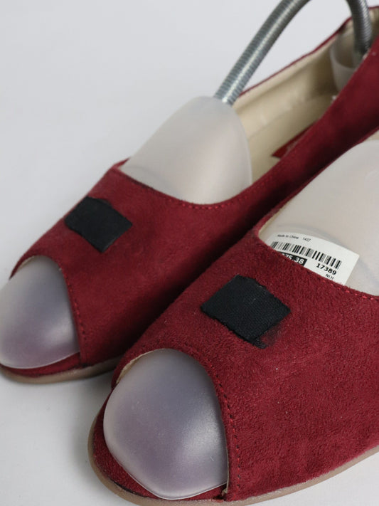 Valentino Wedge Heels Womens EU 41 Red