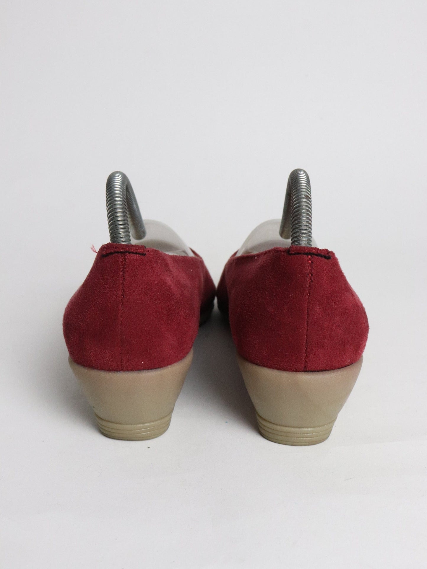 Valentino Wedge Heels Womens EU 41 Red from propervintagecanada