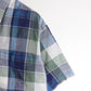 Van Heusen Shirt Mens Large Blue Plaid Button Up from propervintagecanada