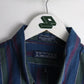 Van Heusen Shirt Mens XL Blue Striped Button Up from propervintagecanada