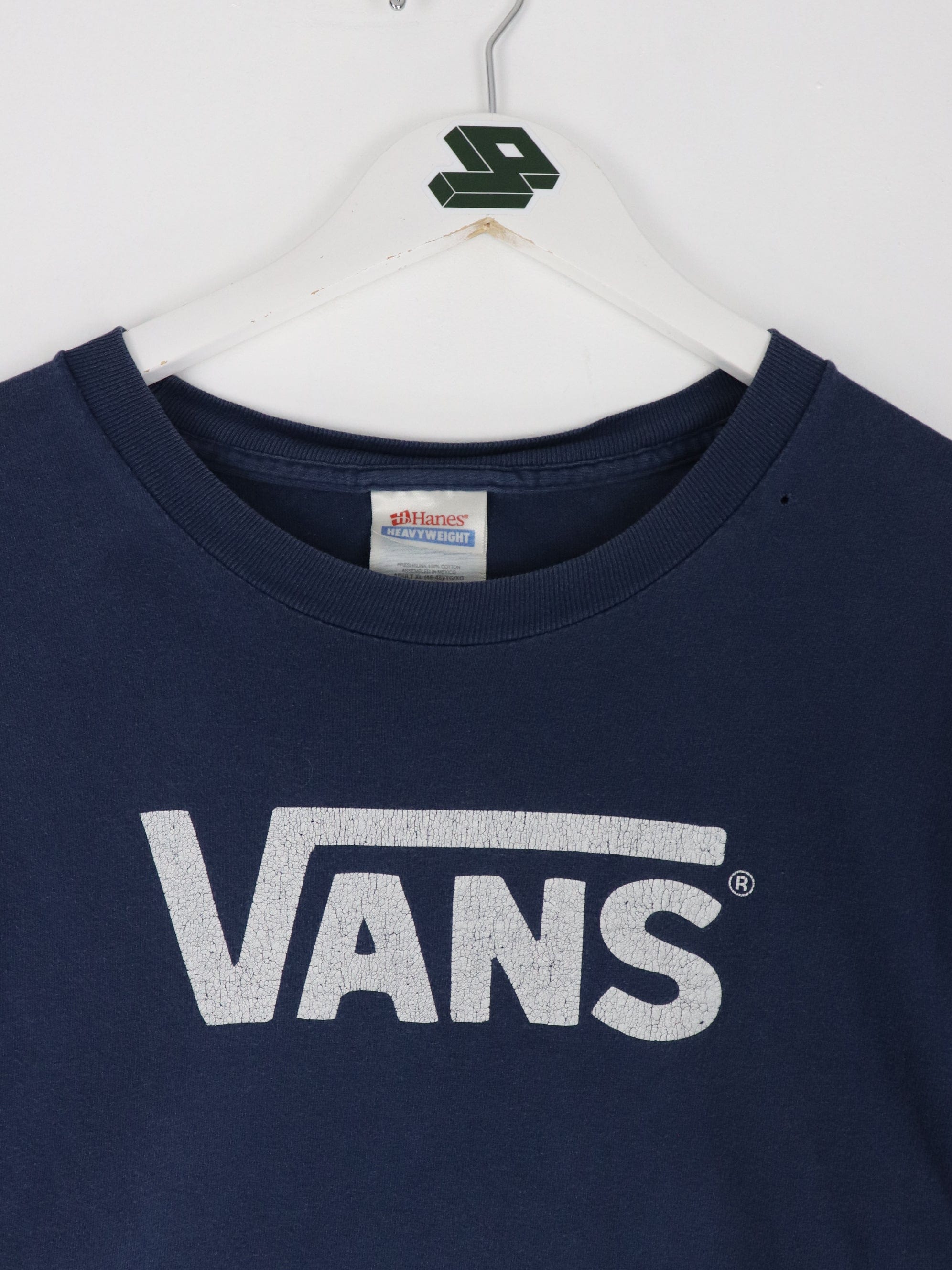 NIKE SPORTSWEAR SIMPLE SWOOSH 2000s Y2K NAVY BLUE TSHIRT XL – The