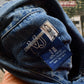 Venezia 1990s Embroidered Denim Snap Button Jean Shirt Men's L from propervintagecanada