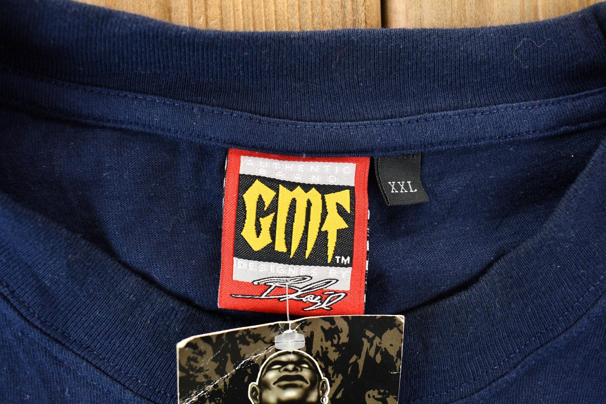 Vintage 00s GMF Ultimate Show of Respect Code of Survival Long-Sleeve Graphic T-Shirt Men's 2XL from propervintagecanada