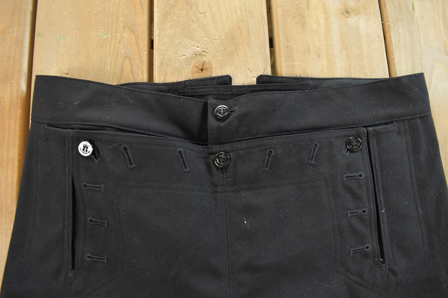 Vintage 1940's Navy Naval Clothing Factory WWII Pants Men's 35 x 33 from propervintagecanada