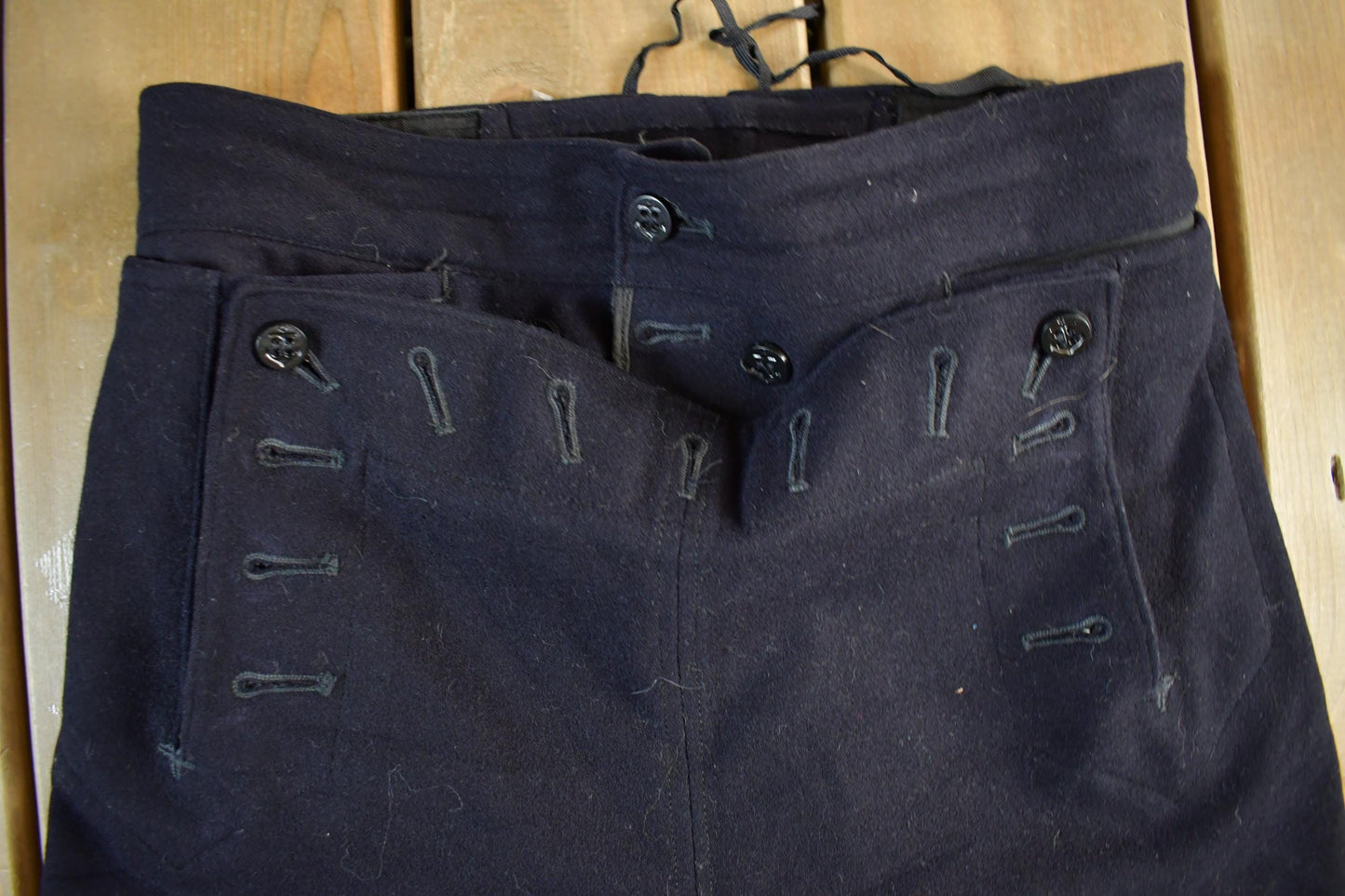 Vintage 1940's US Navy Naval Clothing Factory WWII Pants Men's 28 x 29.5 from propervintagecanada