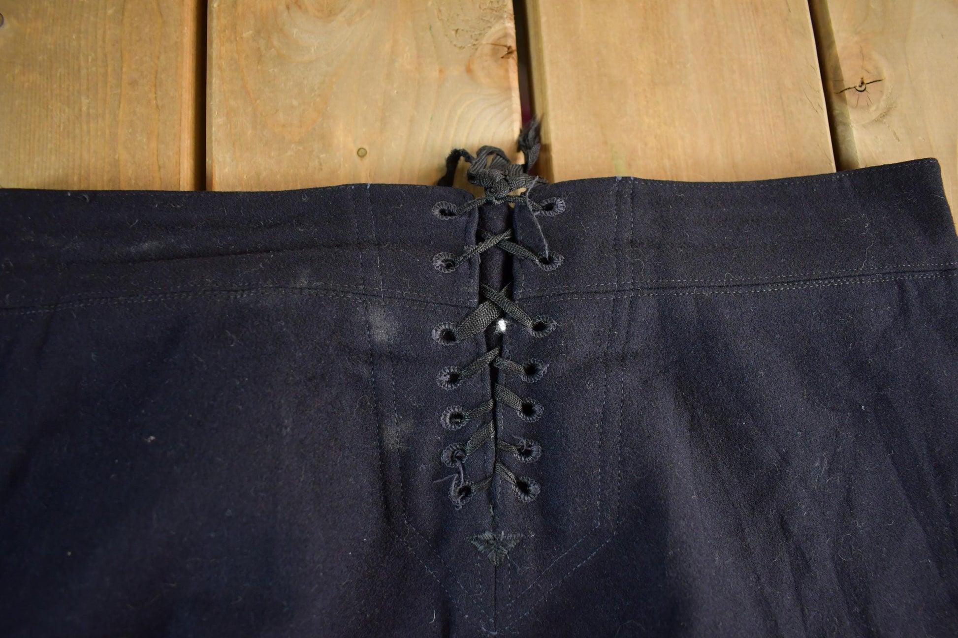 Vintage 1940's US Navy Naval Clothing Factory WWII Pants Men's Medium 32 x 31 from propervintagecanada