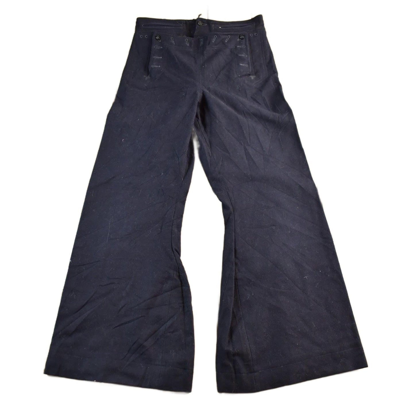 Vintage 1940's US Navy Naval Clothing Factory WWII Pants Men's Medium 32 x 31 from propervintagecanada