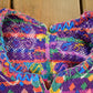Vintage 1940s 1950s Bohemian Hand Loomed Poncho Jacket from propervintagecanada