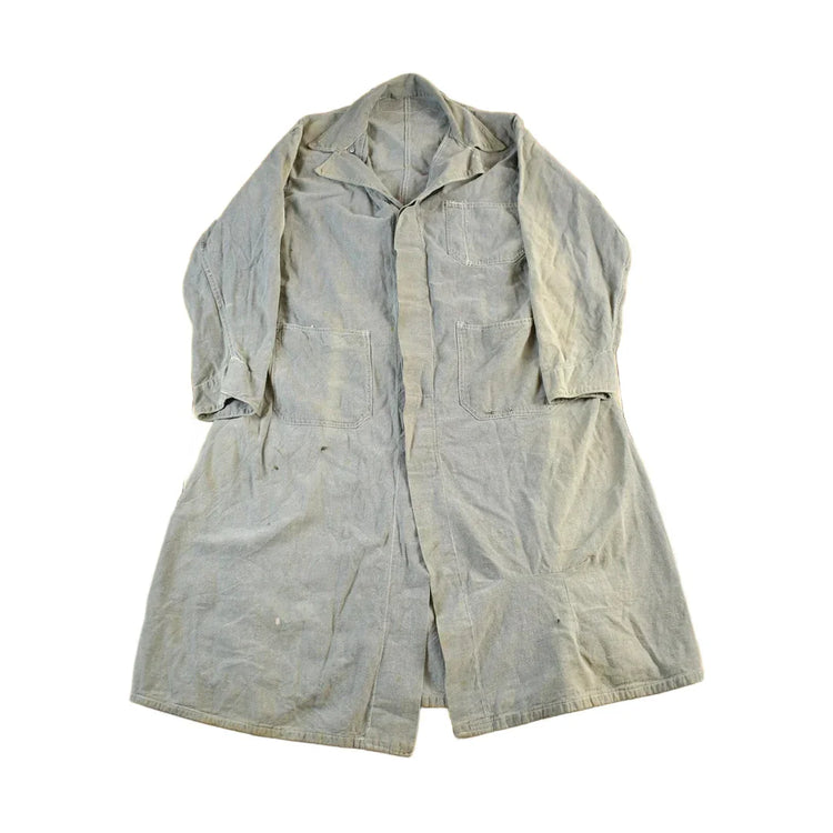 Vintage 1940s 3 Pocket Shop Coat Men's XL from propervintagecanada