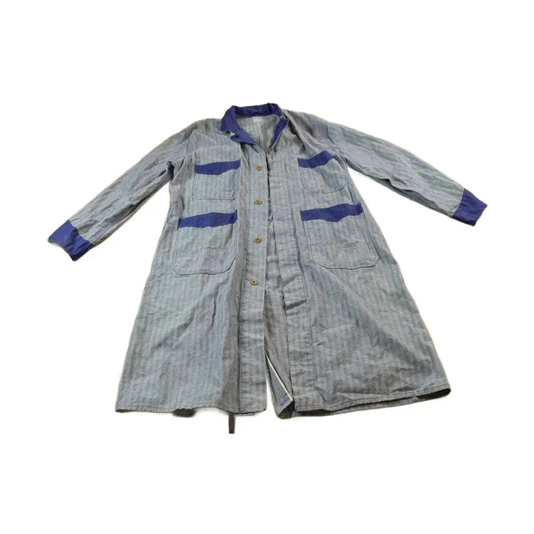 Vintage 1940s 4 Pocket Shop Coat Johnson & Co Go-Pfor 48 Herringbone Men's 2XL from propervintagecanada