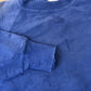Vintage 1940s Akom Pep-Shirt Blank Navy Blue Crewneck Sweatshirt from propervintagecanada