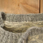 Vintage 1940s Cardigan Poppy Knit Geometric Wool Sweater from propervintagecanada