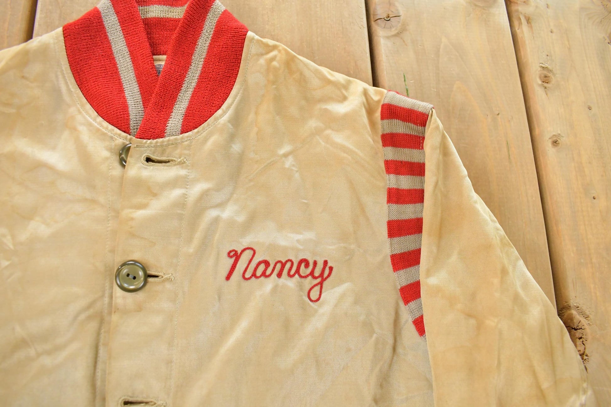 Vintage 1940s Duluth East Collegiate Varsity Jacket Men's Small from propervintagecanada