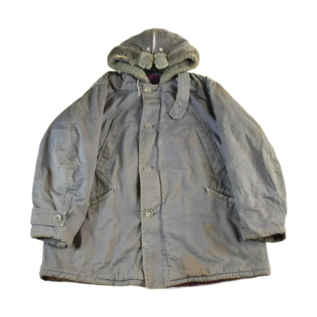 Vintage 1940s Lake O Woods Military Outdoors Jacket Men's XL from propervintagecanada