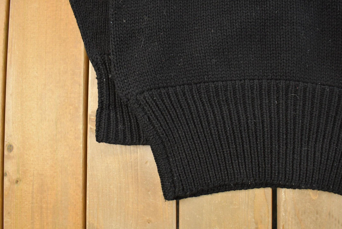 Vintage 1940s Lanza Knit Collegiate Varsity Style Sweater Men's Medium from propervintagecanada