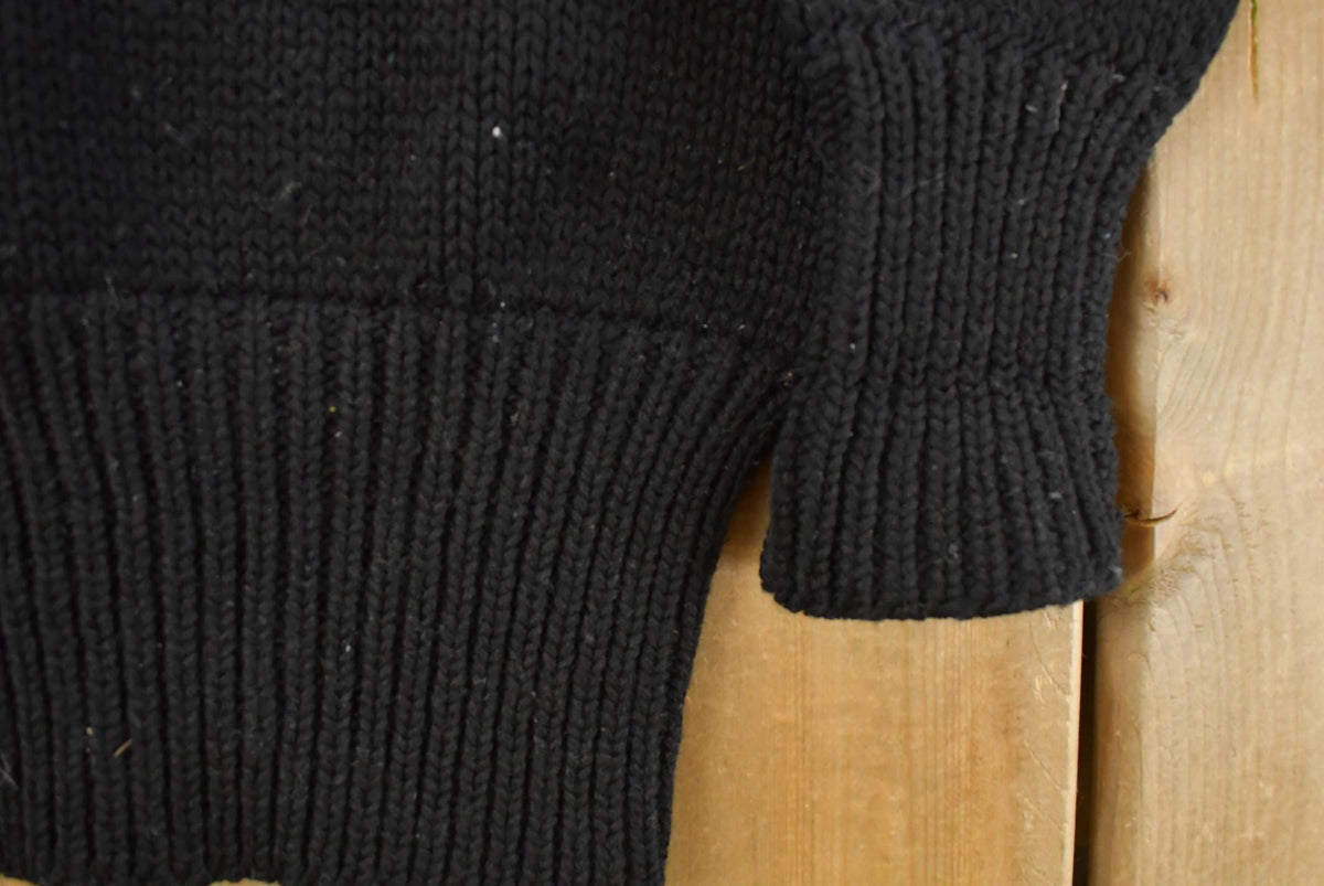 Vintage 1940s Lanza Knit Collegiate Varsity Style Sweater Men's Medium from propervintagecanada