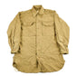 Vintage 1940s Military Button Up Shirt Men's Medium from propervintagecanada